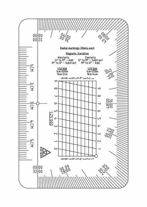 ASD Gear Micro Protractor